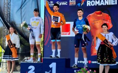 Menghini subito 3° con la Maglia Azzurra in Romania