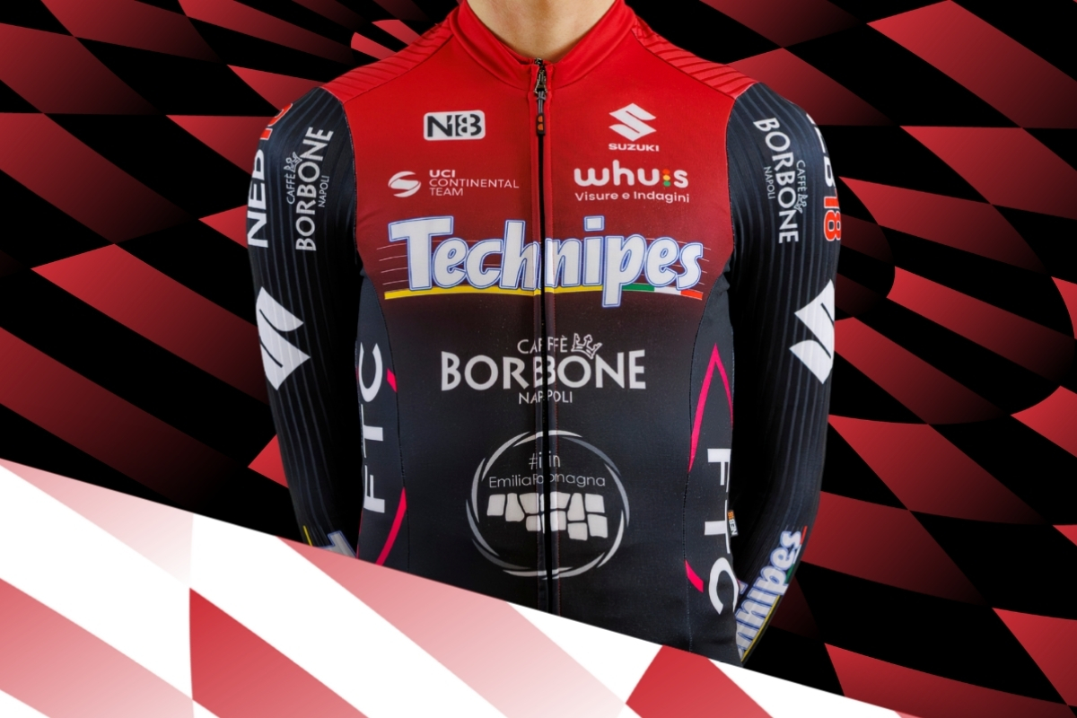 Cartoline ufficiali dei corridori Team Technipes
