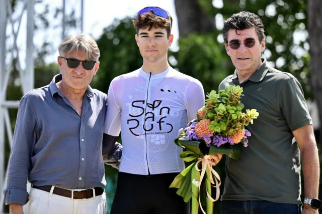 🔥 The Giro di Campania – a three-stage race – kicked off with a 4 km individual TT prologue in Baia Domizia.

💥 2nd place for Leonardo Meccia, just close to the winner but proudly wearing the first White Jersey as best young rider.

🔝 6th place for Matteo Gabelloni, currently 2nd in the young rider classification just behind Meccia.

😎 2nd place in the team classification, right behind Biesse Carrera, who took the stage with Tommaso Bessega.

🔜 On to Stage 2: Avellino – Maiori Minori

---

🔥 Il Giro di Campania - tre tappe - si è aperto con un prologo individuale di 4 km a Baia Domizia. 

💥 2° Leonardo Meccia che ha sfiorato la vittoria, vestendo però la prima maglia Bianca della classifica dei giovani

🔝 6° posto per Matteo Gabelloni (2° nella classifica dei giovani proprio dietro Meccia)

😎 2° posto nella classifica a squadre dietro la Biesse Carrera che ha vinto con Tommaso Bessega

🔜 Avanti con la 2° tappa: Avellino - Maiori Minori
